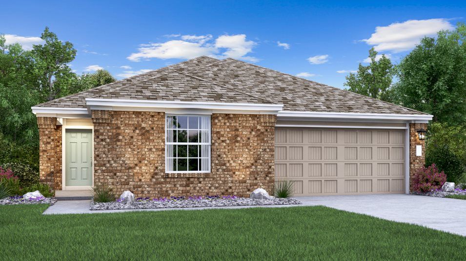 Cardwell Plan in Cotton Brook : Highlands Collection, Hutto, TX 78634