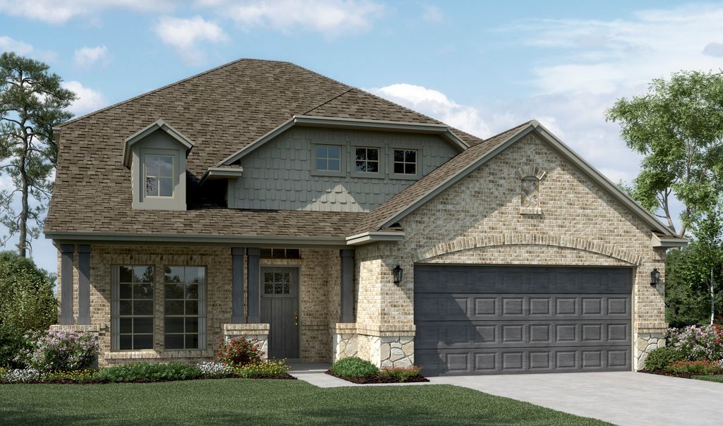 Delaware II Plan in Ascend at Oakmont Park, Red Oak, TX 75154