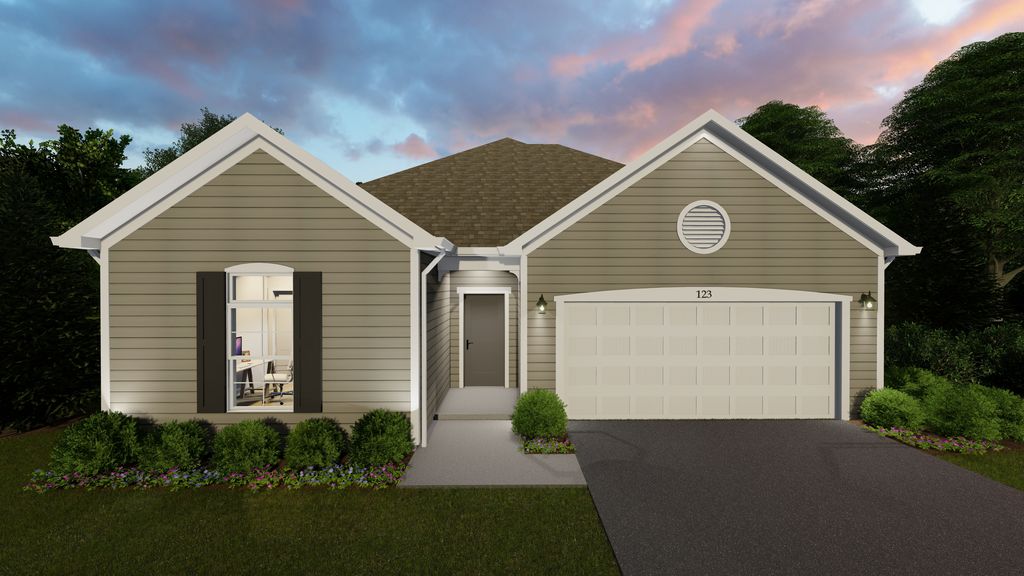 Capri Plan in Villas of South Park, South Park, PA 15129