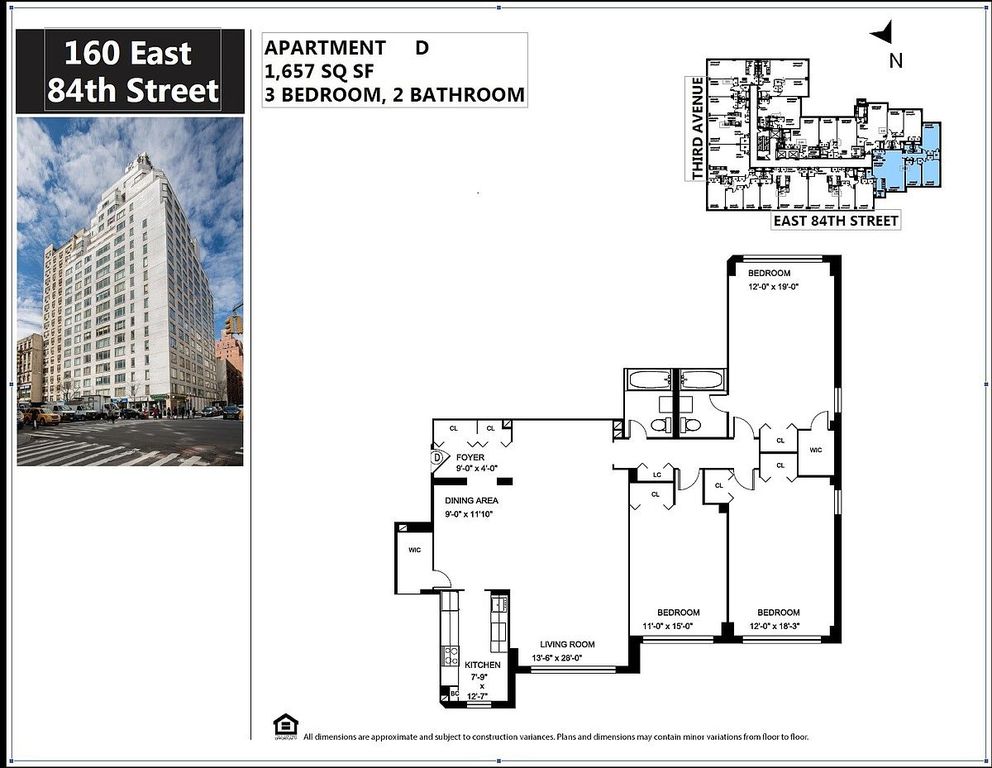 160 E  84th St #14-D, New York, NY 10028