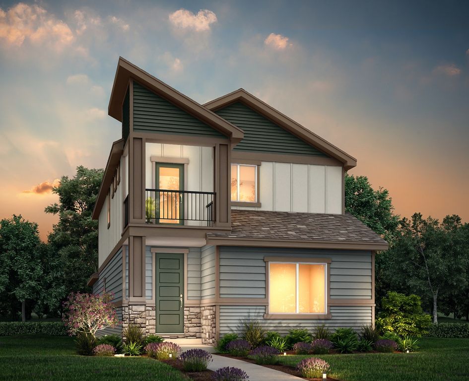 Peakview Plan in The Nook at Shiloh Mesa, Colorado Springs, CO 80908