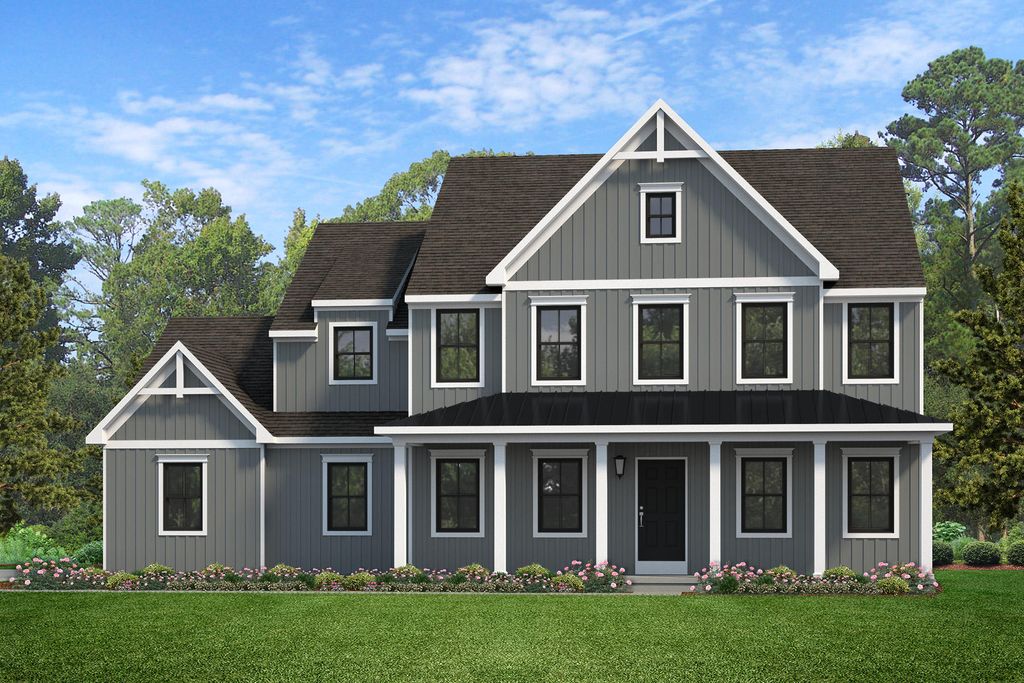 Oxford Farmhouse Plan in Fishing Creek Estates, Harrisburg, PA 17112