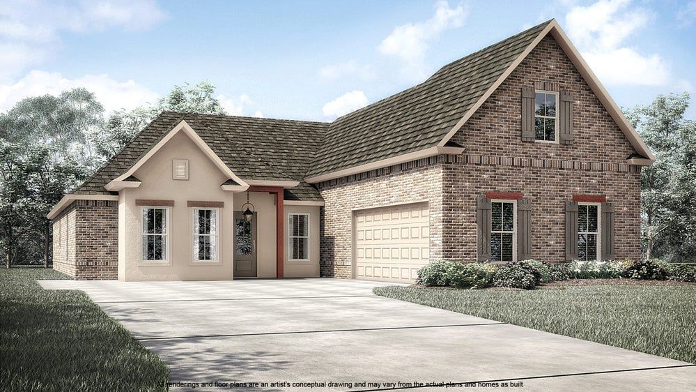Melrose Plan in Canehaven, Youngsville, LA 70592