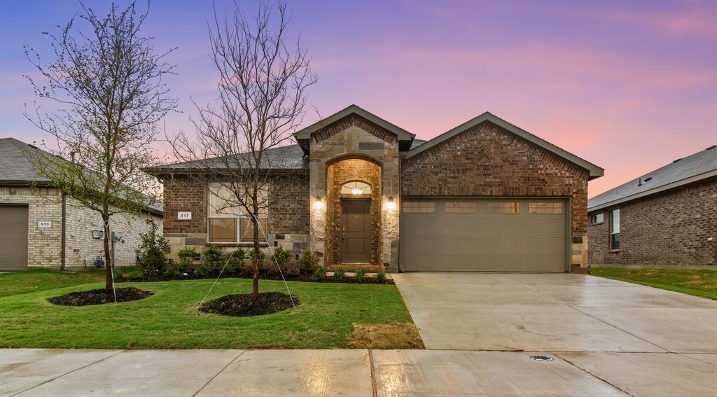 Carlsbad Plan in Magnolia Meadows, Red Oak, TX 75154