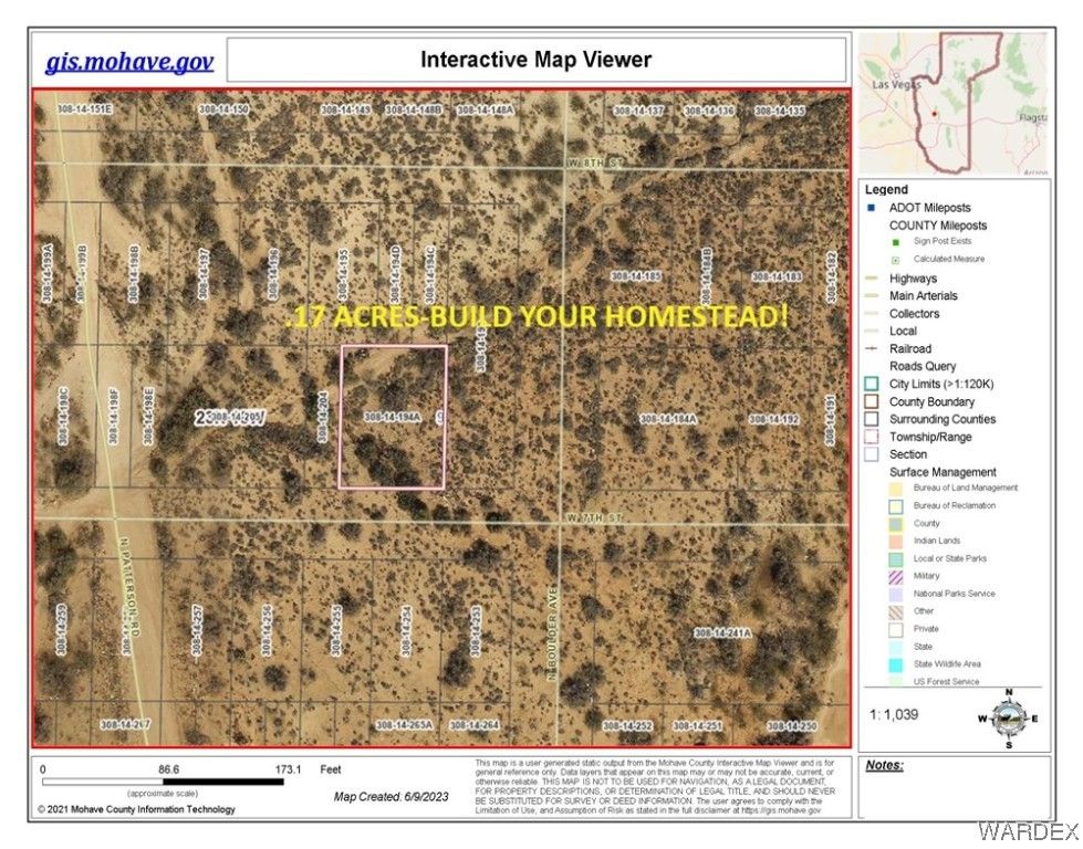 7th St, Chloride, AZ 86431 Lot/Land for Sale MLS 002405