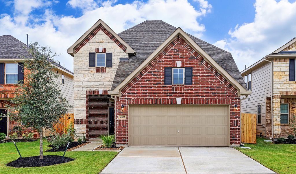 Lockport II Plan in Park Lakes East, Humble, TX 77396
