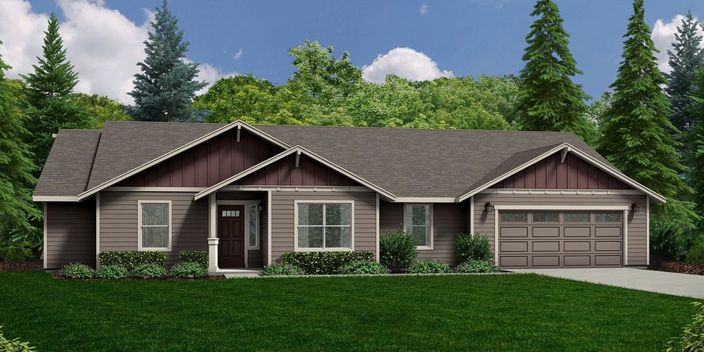 The Oswego - Build On Your Land Plan in Oregon Coast Design Center, Lincoln City, OR 97367