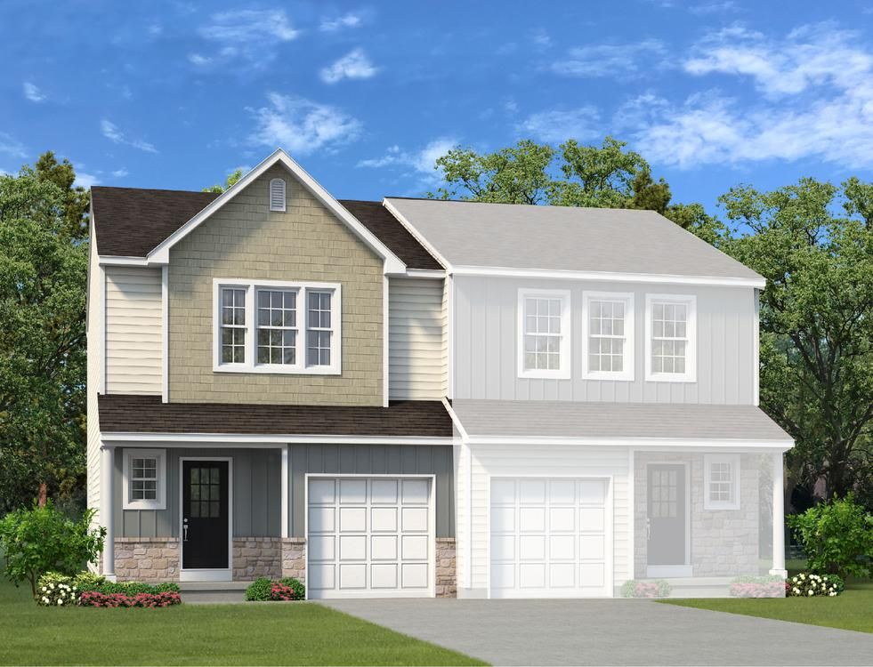 Towns at Woods Edge Plan in Sand Springs, Drums, PA 18222