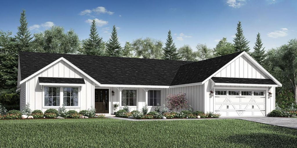 The St. Helens - Build On Your Land Plan in Central Washington Design Center, Yakima, WA 98903