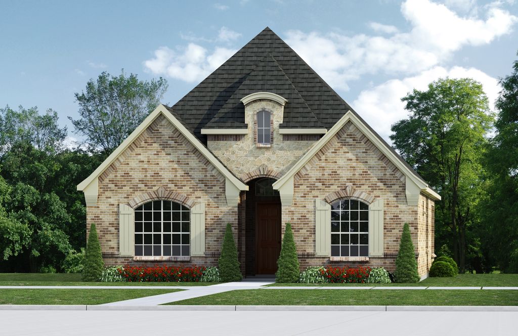 Naples ; Villa Plan in Iron Horse Commons, North Richland Hills, TX 76180