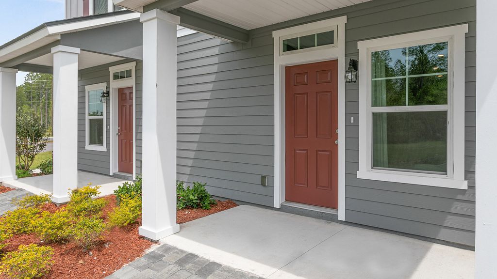 BRADFORD Plan in Nassau Station Townhomes, Yulee, FL 32097