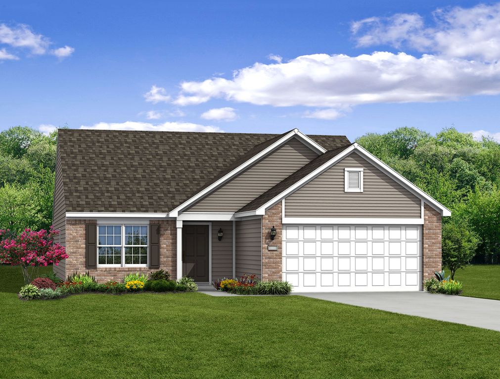 The Bradford Plan in Abbey Place, Columbus, IN 47201