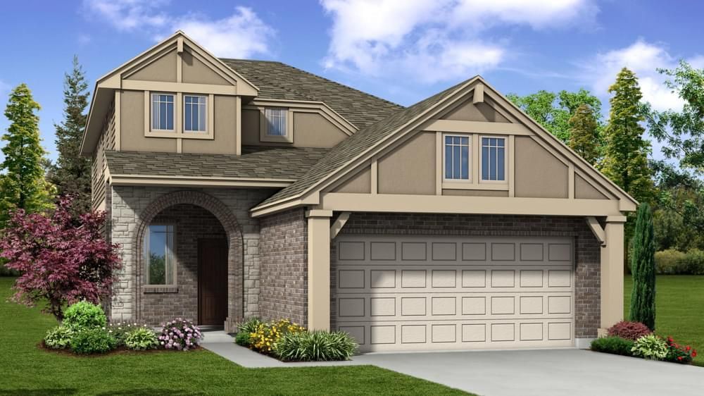 The Archer Plan in Aubrey Creek Estates, Aubrey, TX 76227