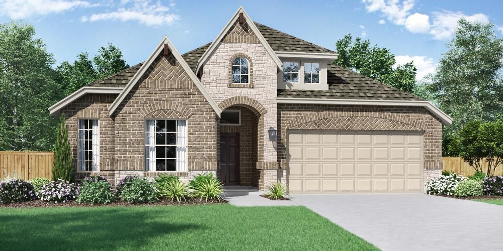 The Southlake Plan in Aubrey Creek Estates, Aubrey, TX 76227