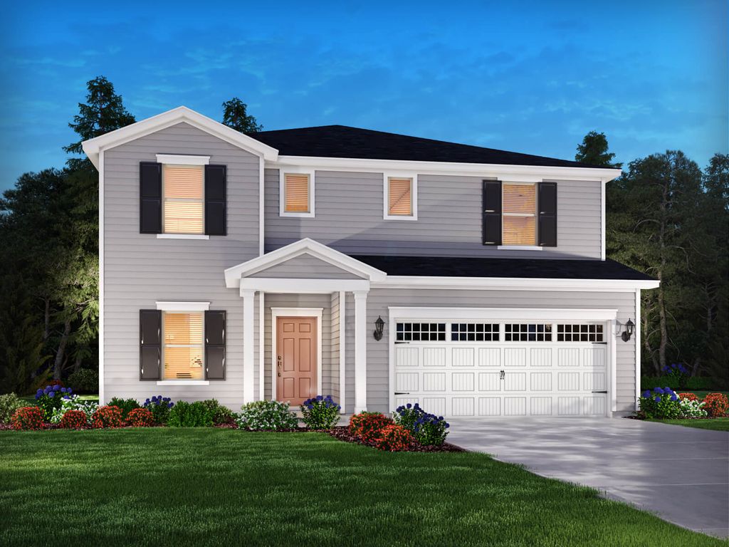 Johnson Plan in Preserve at Louisbury, Wake Forest, NC 27587