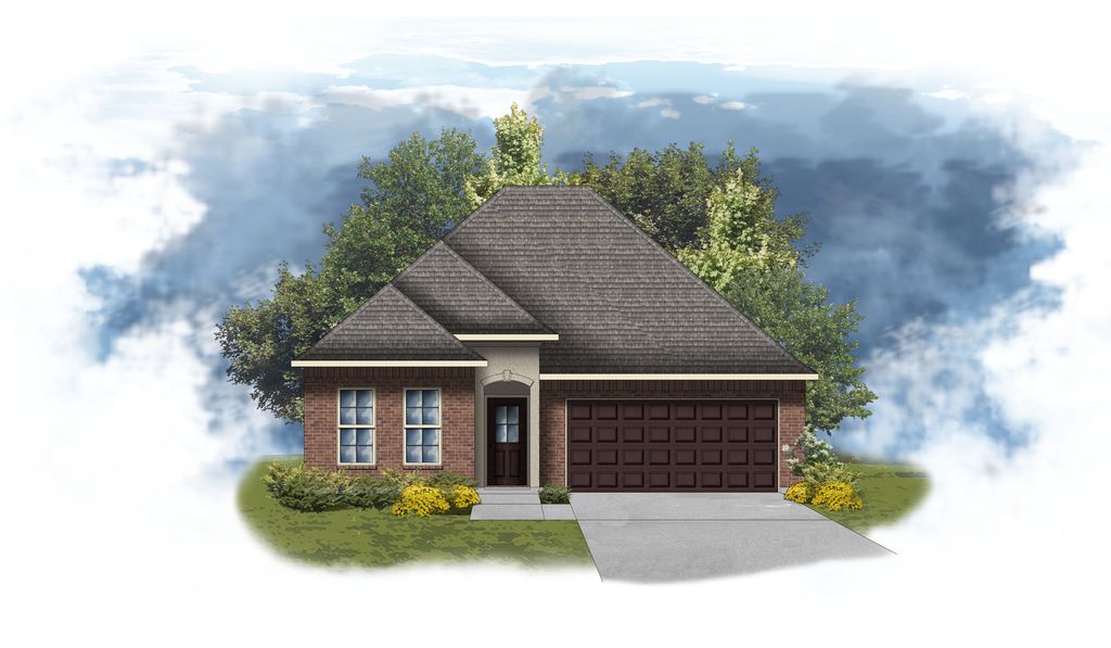 Orchid III A Plan in The Village at Morganfield, Lake Charles, LA 70607