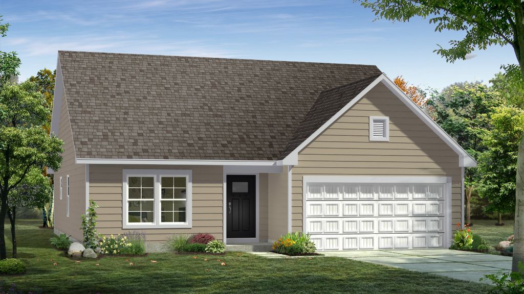 Cranberry II Plan in King's Crossing Single Family Homes, Charles Town, WV 25414