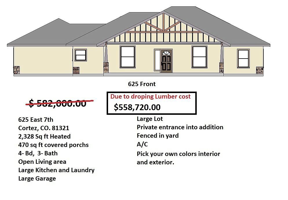 625 E 7th St, Cortez, CO 81321