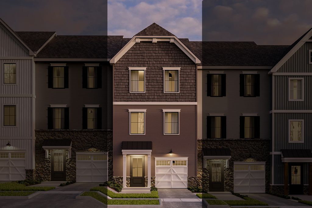 Hayward Heritage - End unit Plan in Kellerton Townhomes, Frederick, MD 21702