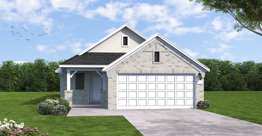 Muenster Plan in The Meadows at Imperial Oaks 40', Conroe, TX 77385