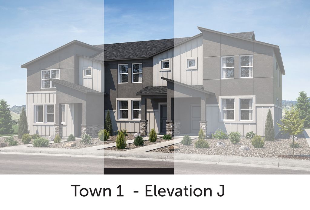 Town 1 Plan in Greenways at Sand Creek, Colorado Springs, CO 80922