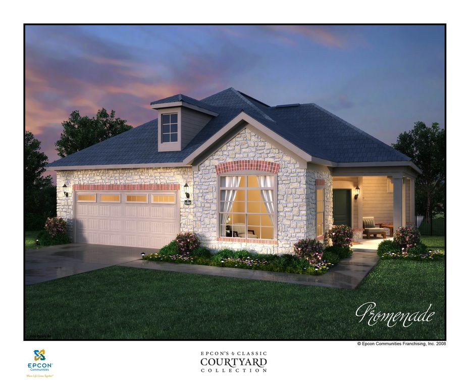 Promenade Plan in The Courtyards at Curry Farms, Louisville, KY 40245