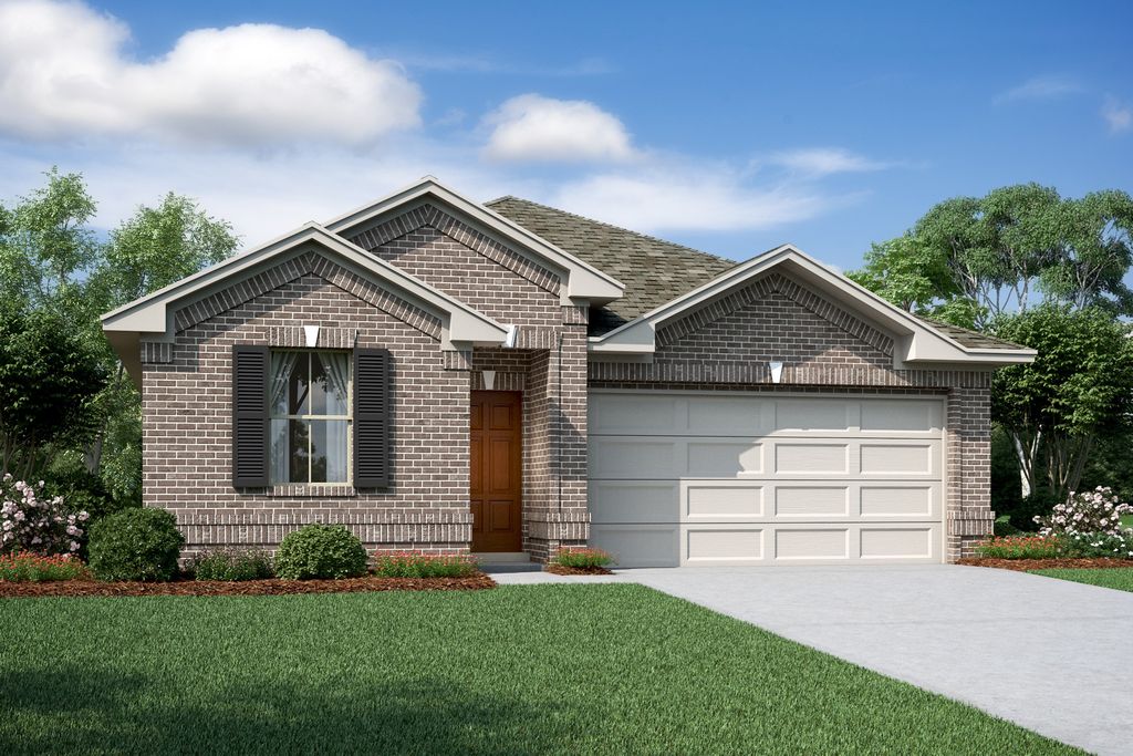 Auburn Plan in Bayou Oaks at West Orem, Houston, TX 77045