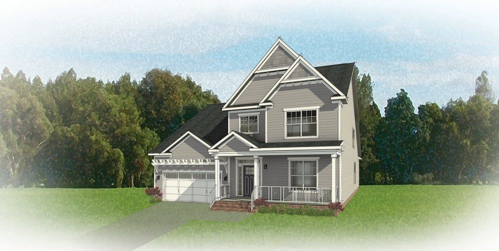 Linden III Plan in The Preserve Single Family Homes, Blacksburg, VA 24060
