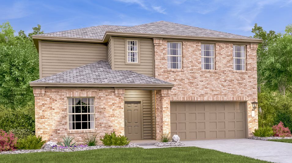 Hudson Plan in Cotton Brook : Highlands Collection, Hutto, TX 78634