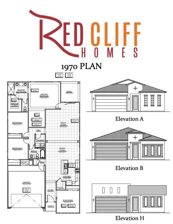 1970 Floor Presentation - BE Plan in Banmor Estates, Las Cruces, NM 88005