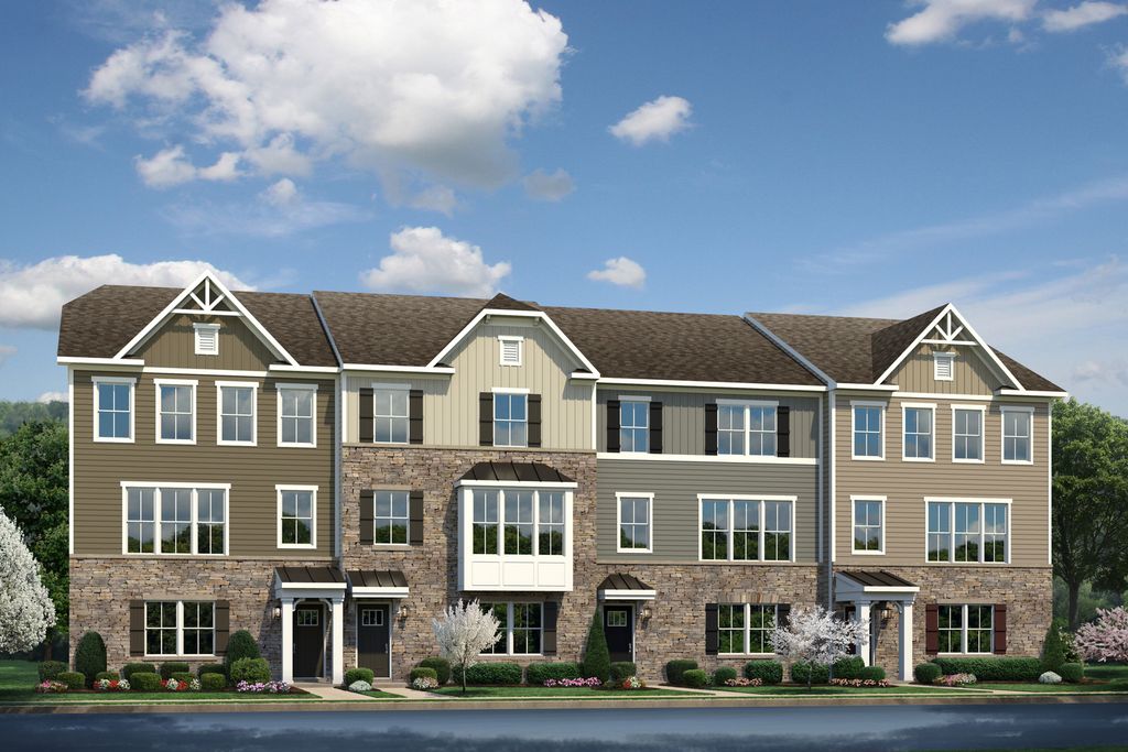 Wexford Plan in Park Place Townhomes, Cranberry Township, PA 16066