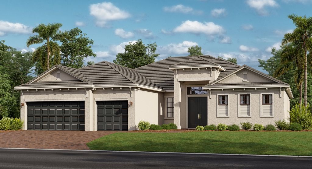 Sunset Plan in Timber Creek : Estate Homes, Fort Myers, FL 33913