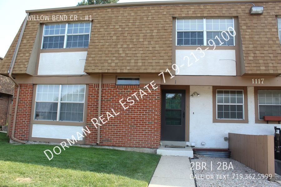 1117 Willow Bend Cir #1, Colorado Springs, CO 80918