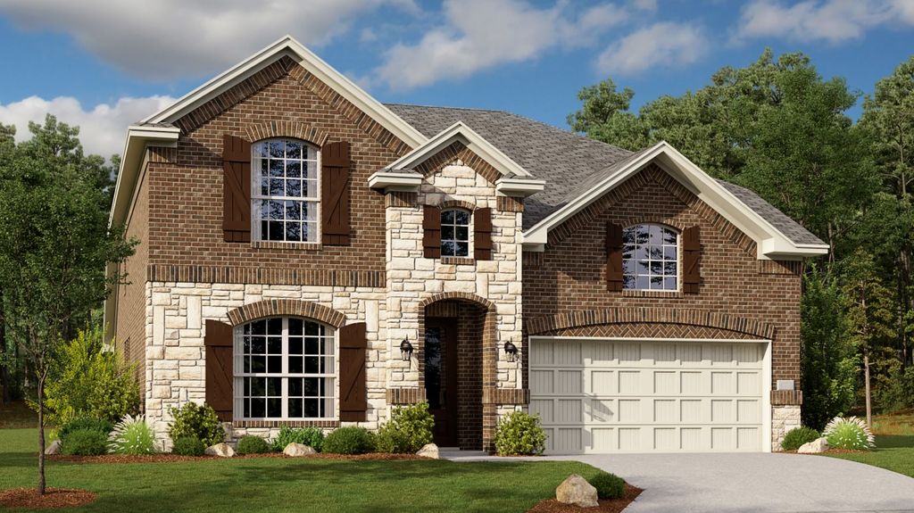Azure Plan in Lakewood Hills East & West, The Colony, TX 75056