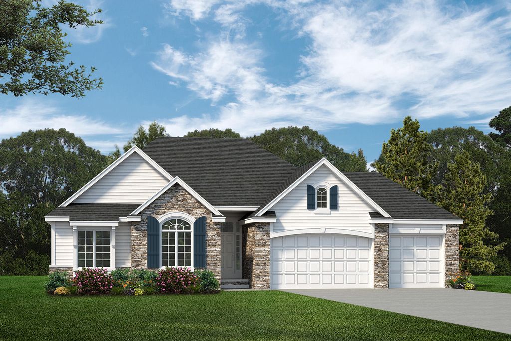 Saffron Plan in Homes of Liberty Place, Troy, IL 62294