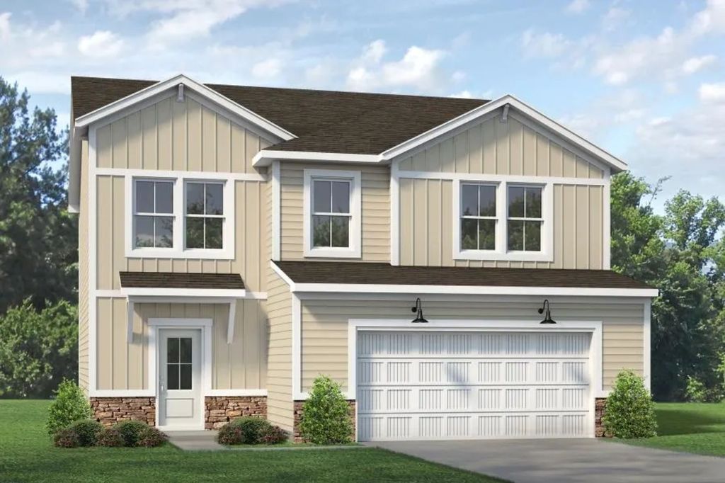 Cumberland Farmhouse Plan in Goldfinch Cove, Evansville, IN 47725
