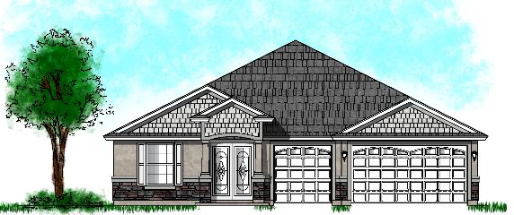 2484 Plan in GOOSE CREEK ESTATES, Green Cove Springs, FL 32043