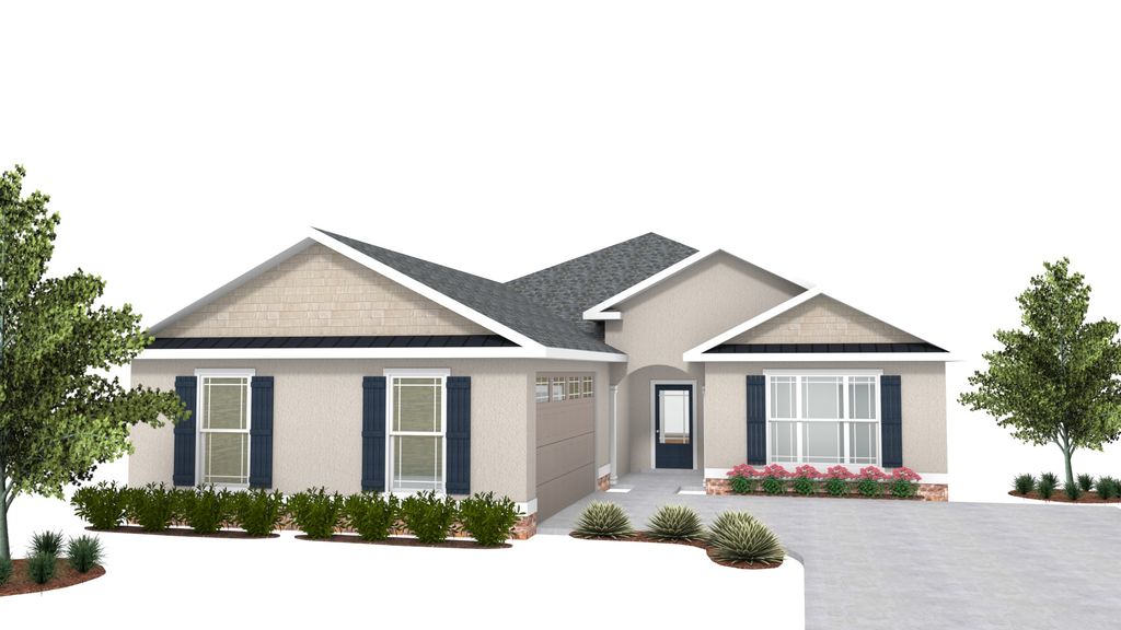 The Reserve 4/3 Plan in Fiddler's Cove, Kingsland, GA 31548