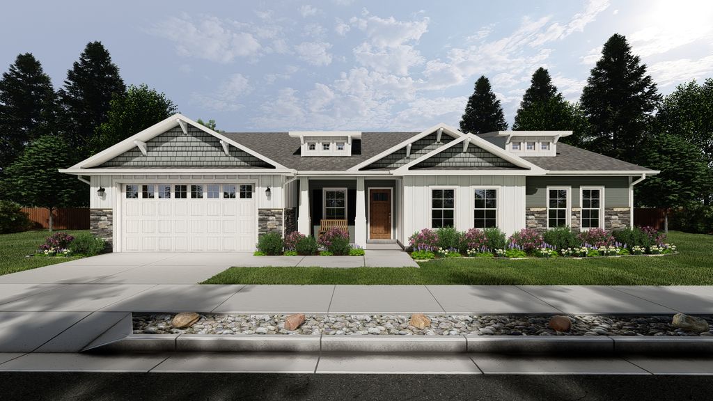 Kensington Plan in Smiling H Ranch | OLO Builders, Logan, UT 84341