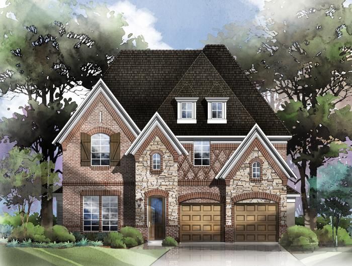 Grand Versailles Plan in Silverleaf Estates, Irving, TX 75063