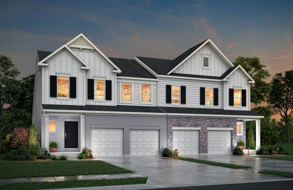 LUCAS TH Plan in Brentwood Townhomes, Westlake, OH 44145
