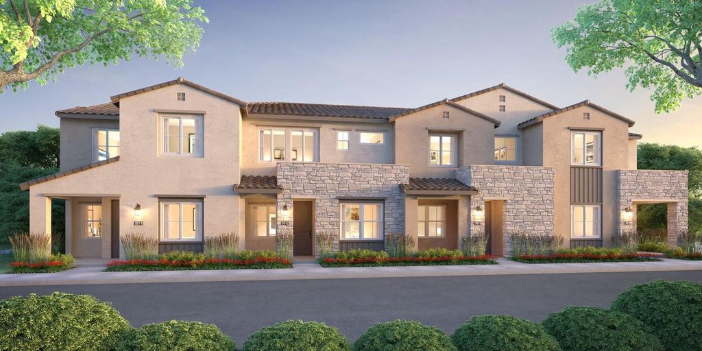 Rowtown Plan 1 in Mosaic at Layton Lakes, Gilbert, AZ 85297
