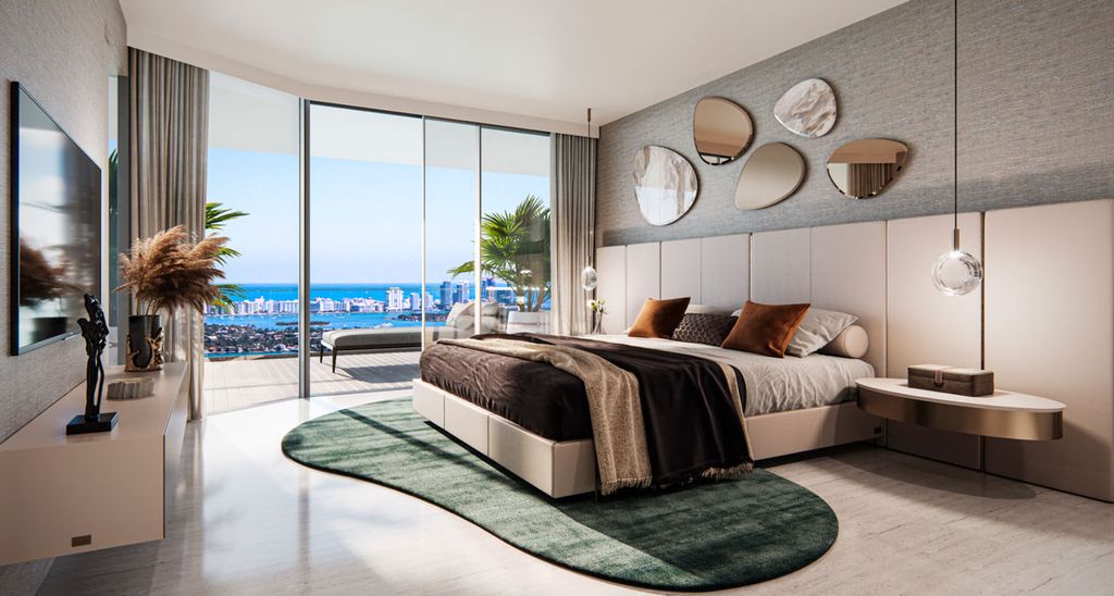 3 Bedroom (Level 3-50) Plan in Aria Reserve, Miami, FL 33137