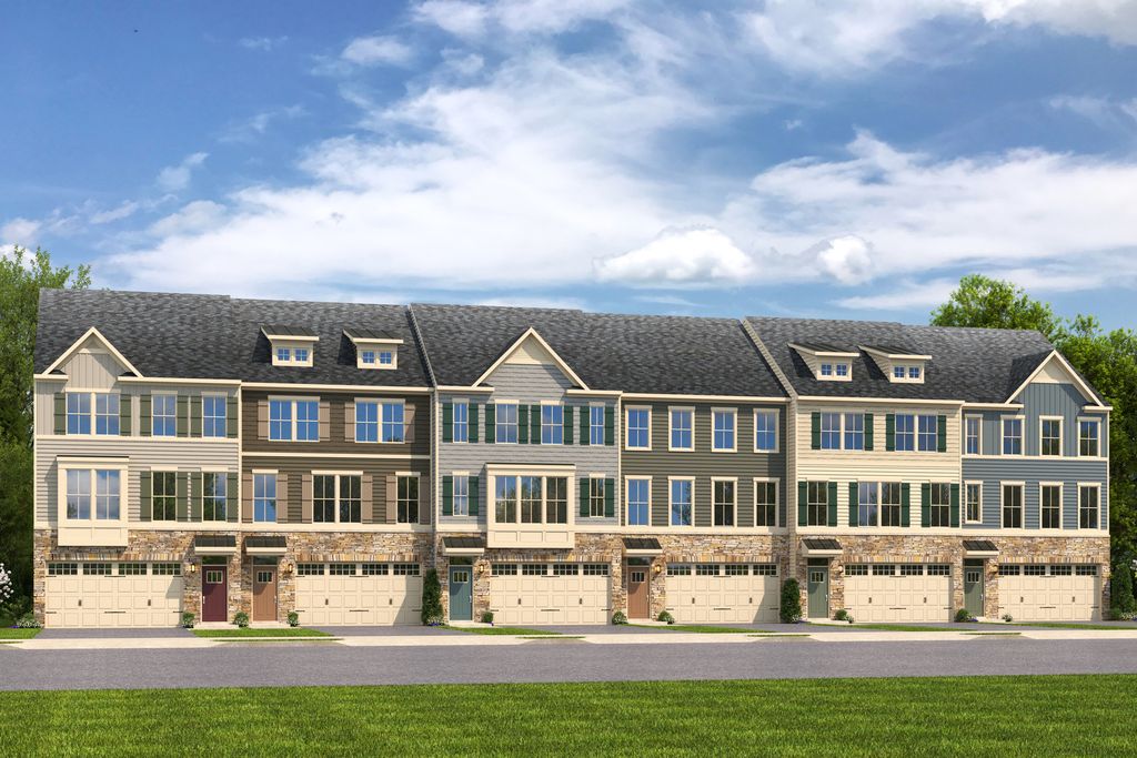 McPherson - 4 Story Plan in Harrington Terrace Townhomes, Frederick, MD 21703