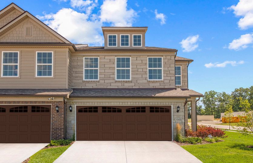 Cascade Plan in Townes at Merrill Park, Commerce Township, MI 48390