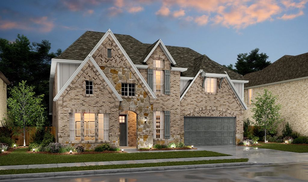 Mykonos Plan in Kensington Place, Carrollton, TX 75007