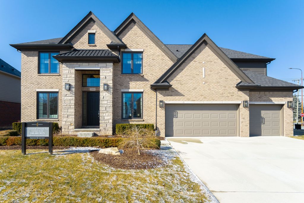 The West Villa Plan in Estates of Brookhollow Phase II, Troy, MI 48085