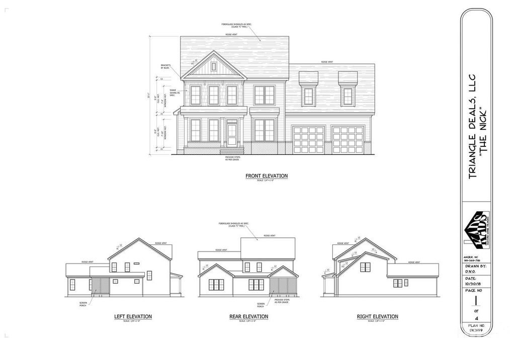 1033 WOODHALL LN, DURHAM , NC 27712
