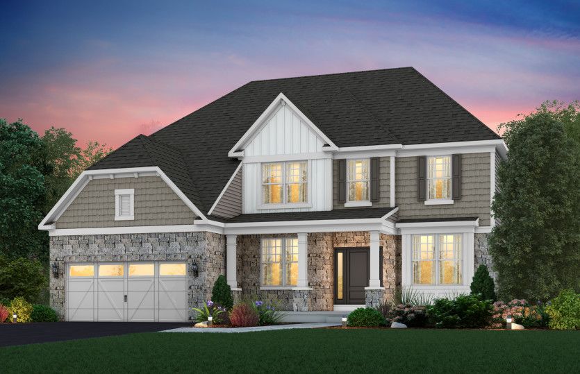 Woodside Plan in Carpenters Mill, Powell, OH 43065