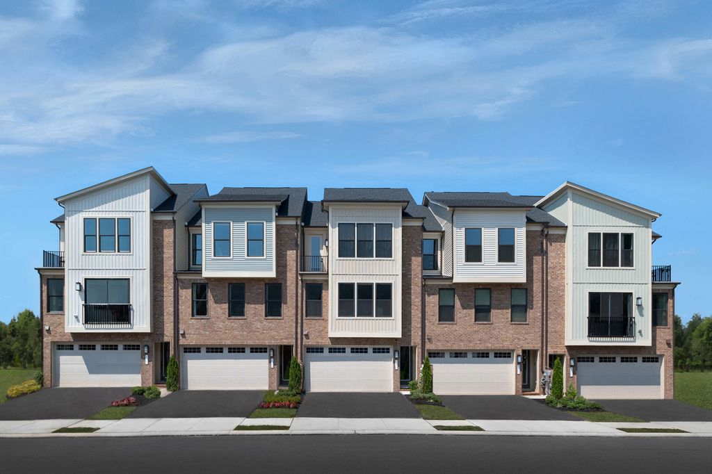 Spring Hill Plan in Cedar Creek Townhomes, Columbia, MD 21044